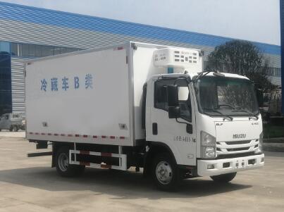 蓝牌庆铃五十铃宽体冷藏车（KV系或M系底盘）