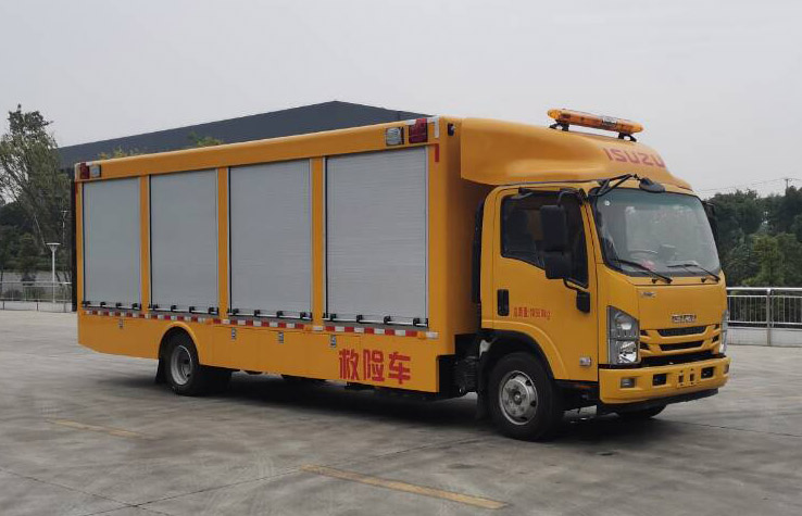 五十铃700p单排5200轴距救险车