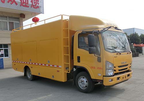 五十铃700p3815轴距大流量排水抢险车